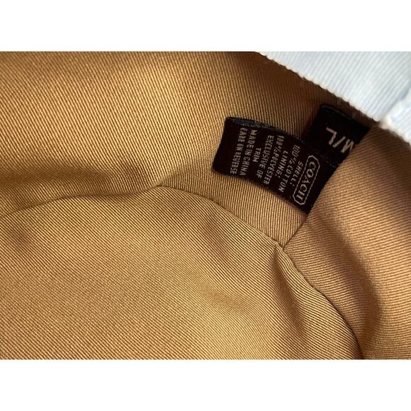 Y2K Coach Soho Stripe Crusher Hat Size M/L main image 10